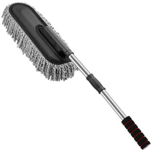 Car Duster, Long Retractable / Soft / Non-Slip / Handle