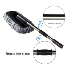 Car Duster, Long Retractable / Soft / Non-Slip / Handle