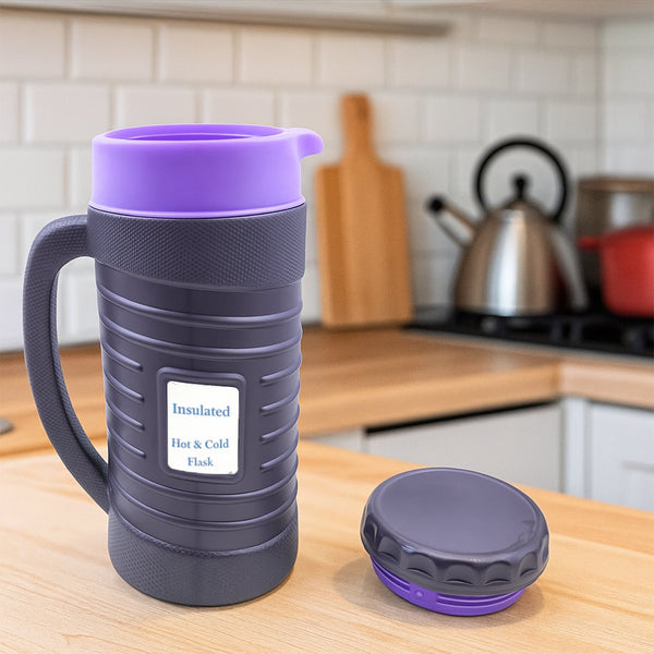 Stainless steel thermos flask